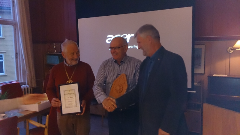 John A. Johansen tildelt Kvernkallprisen 2014