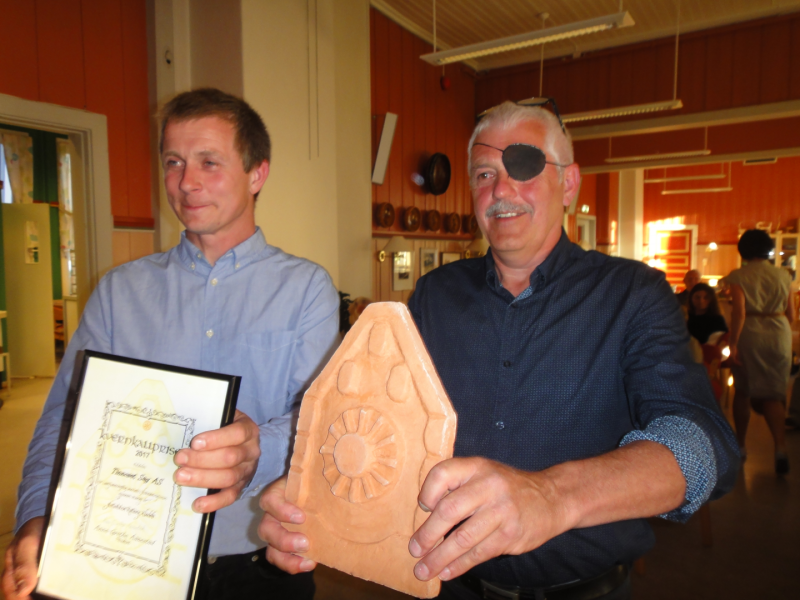 Kvernkallprisen 2017 tildelt Tinnoset Sag AS