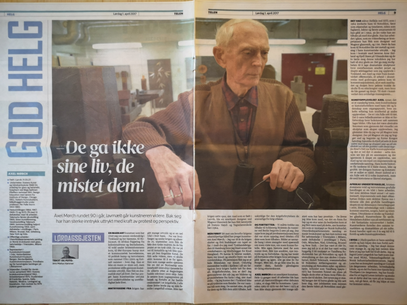 En pioner i klubben vår, Axel Mørch er gått bort.