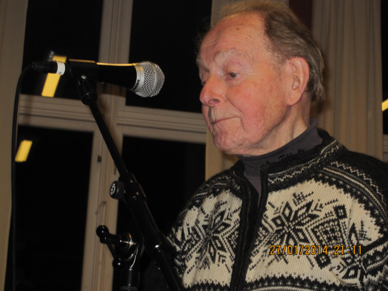 Klubbens eldste medlem, Frank Albrecht Larsen er gått bort.