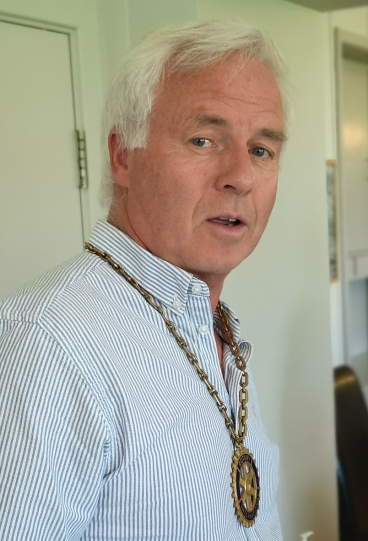 Nils Andrew Mogstad president i klubben for rotaryåret 2022/2023