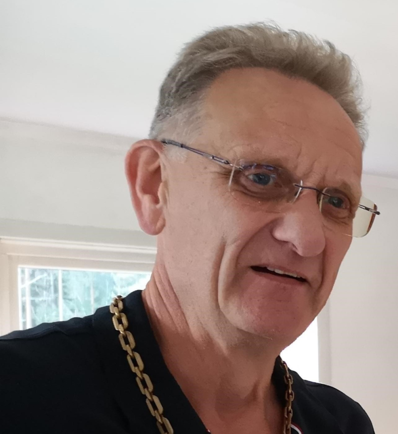 Terje Ryeng er klubbens president for rotaryåret 2024/2025